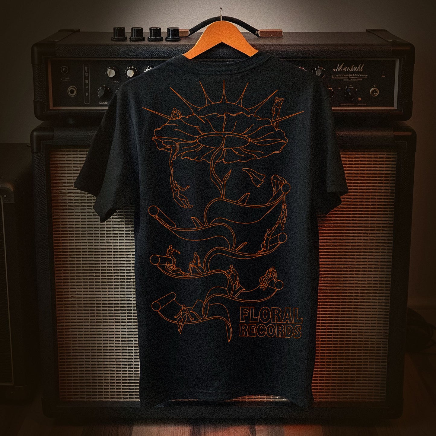 T-Shirt #2 - Floral Records x Löbster