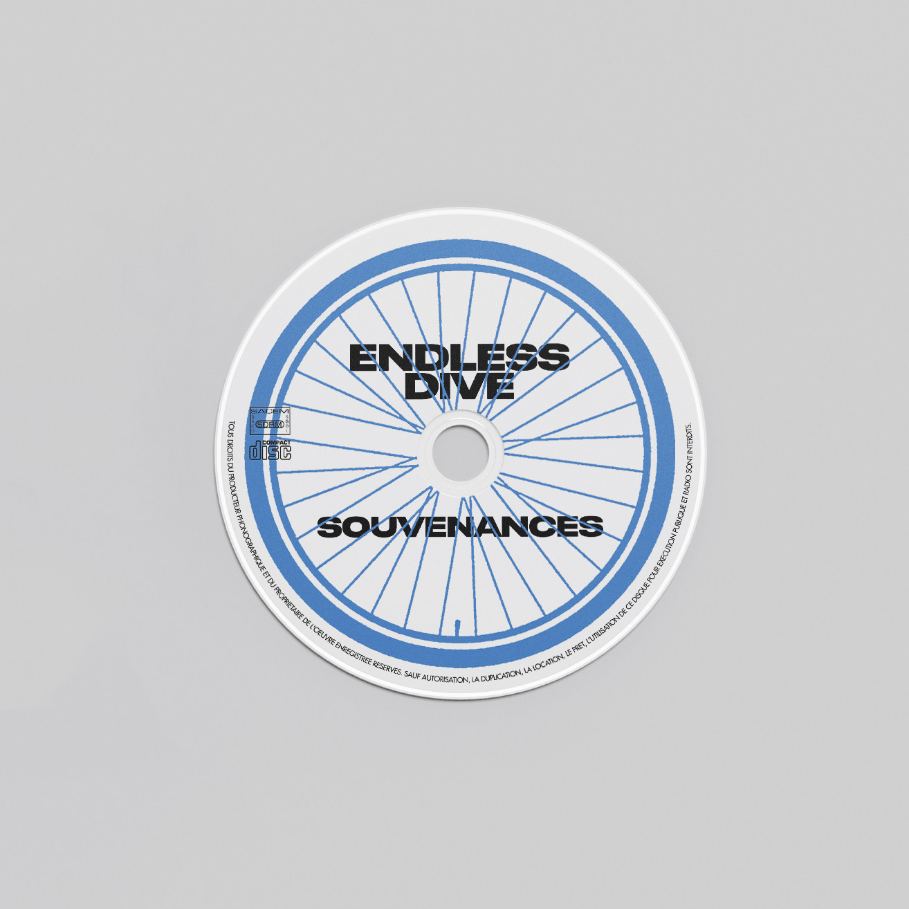 CD "Souvenances" - Bleu - Endless Dive