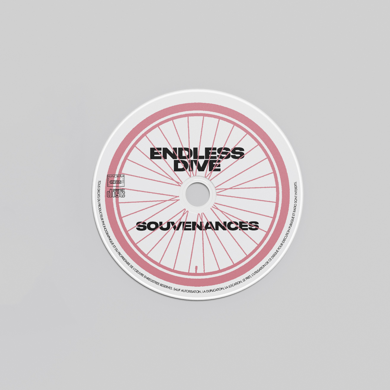 CD "Souvenances" - Rouge - Endless Dive
