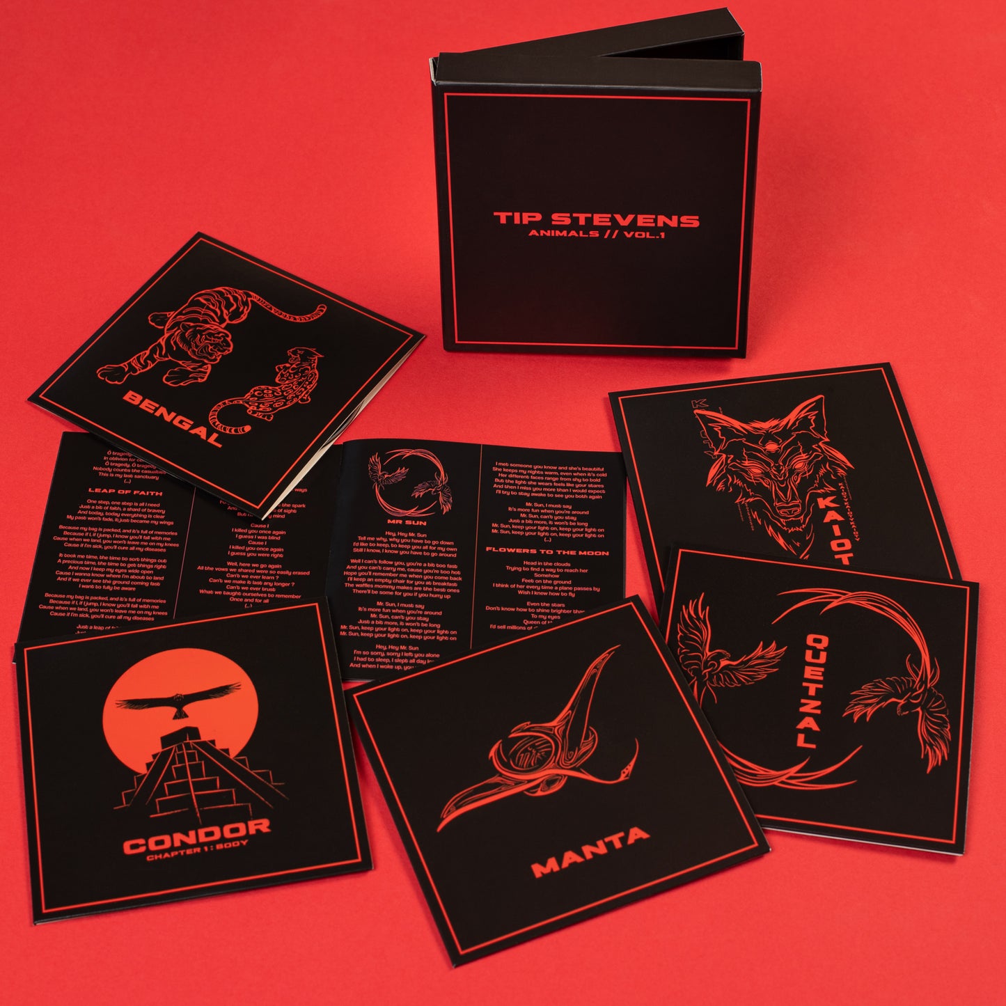 Coffret 5 CDs - Tip Stevens