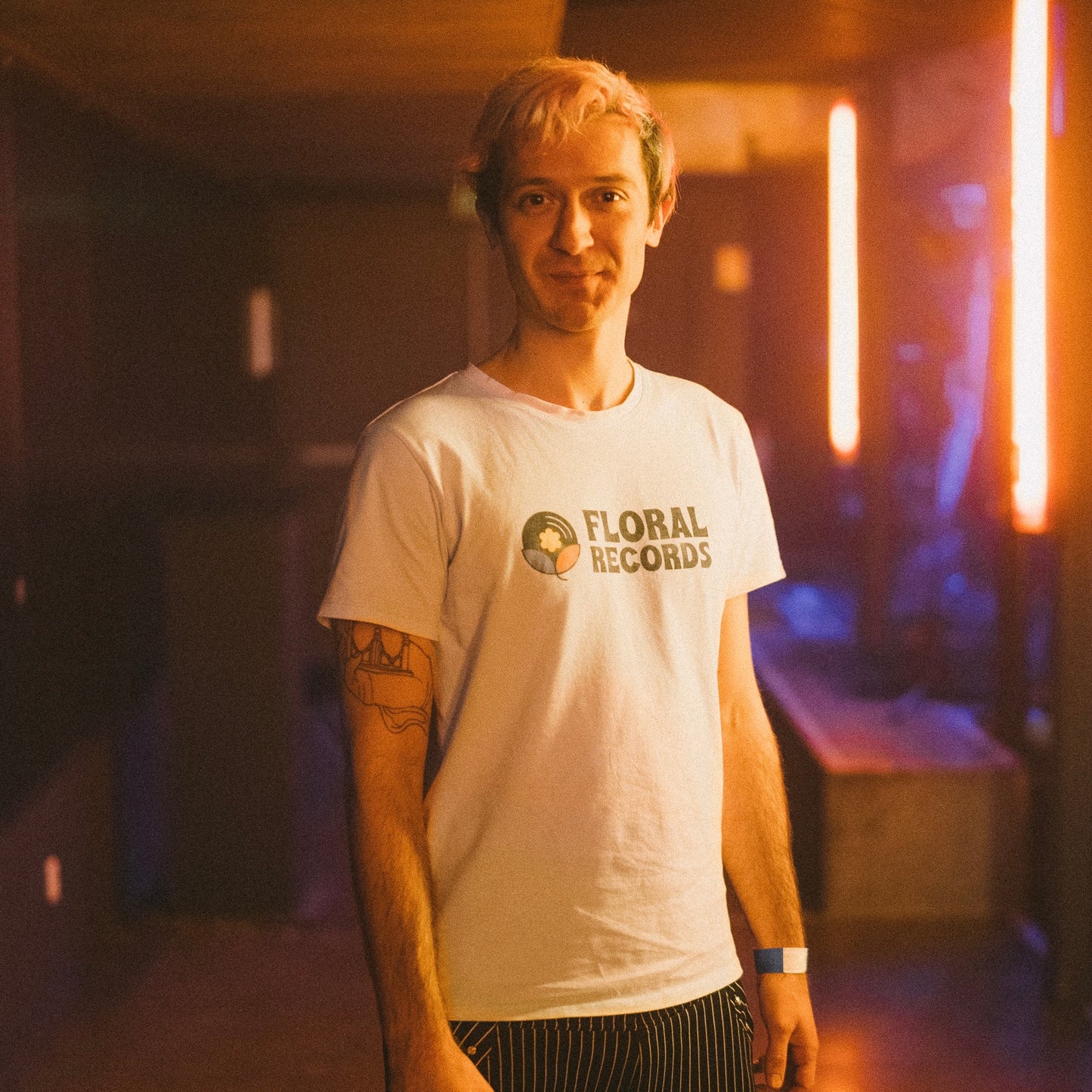 T-Shirt - Floral Records