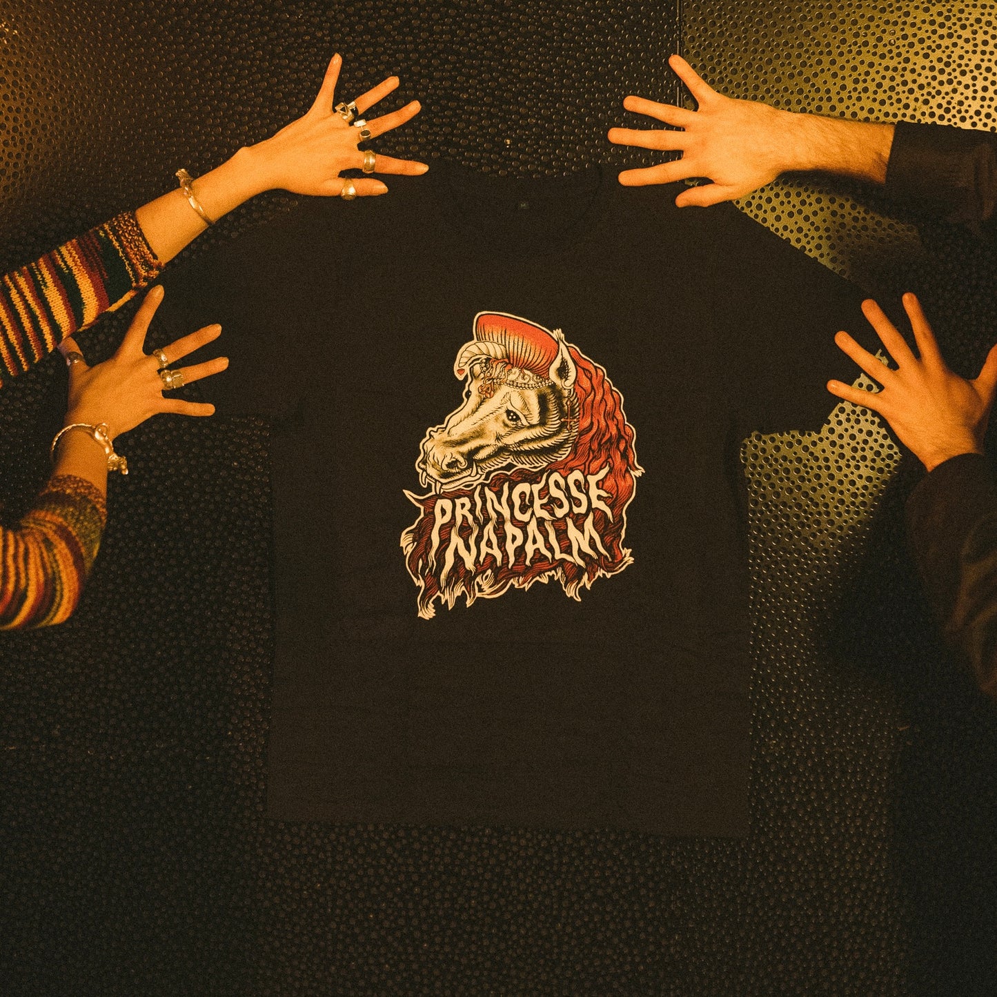 T-Shirt - Princesse Näpalm - Noir