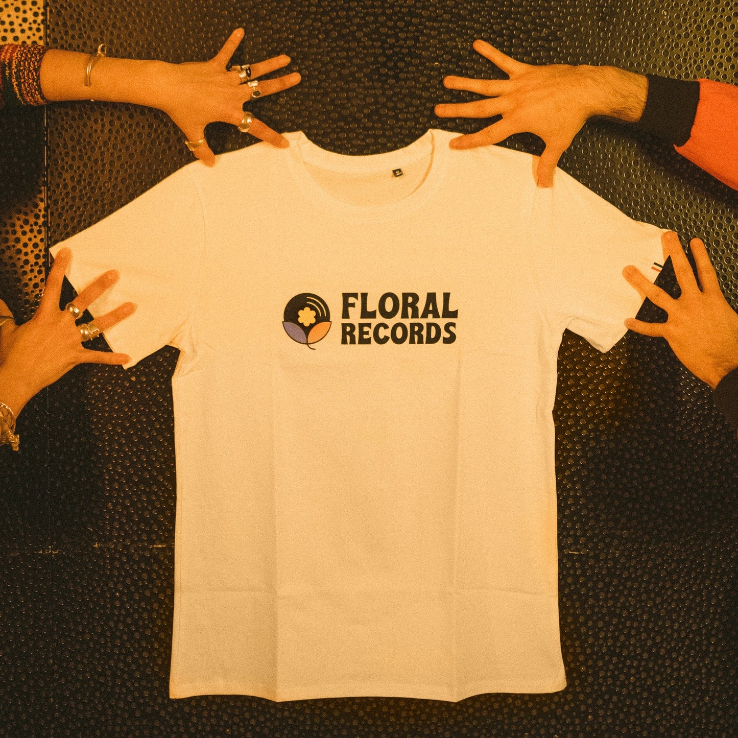 T-Shirt - Floral Records