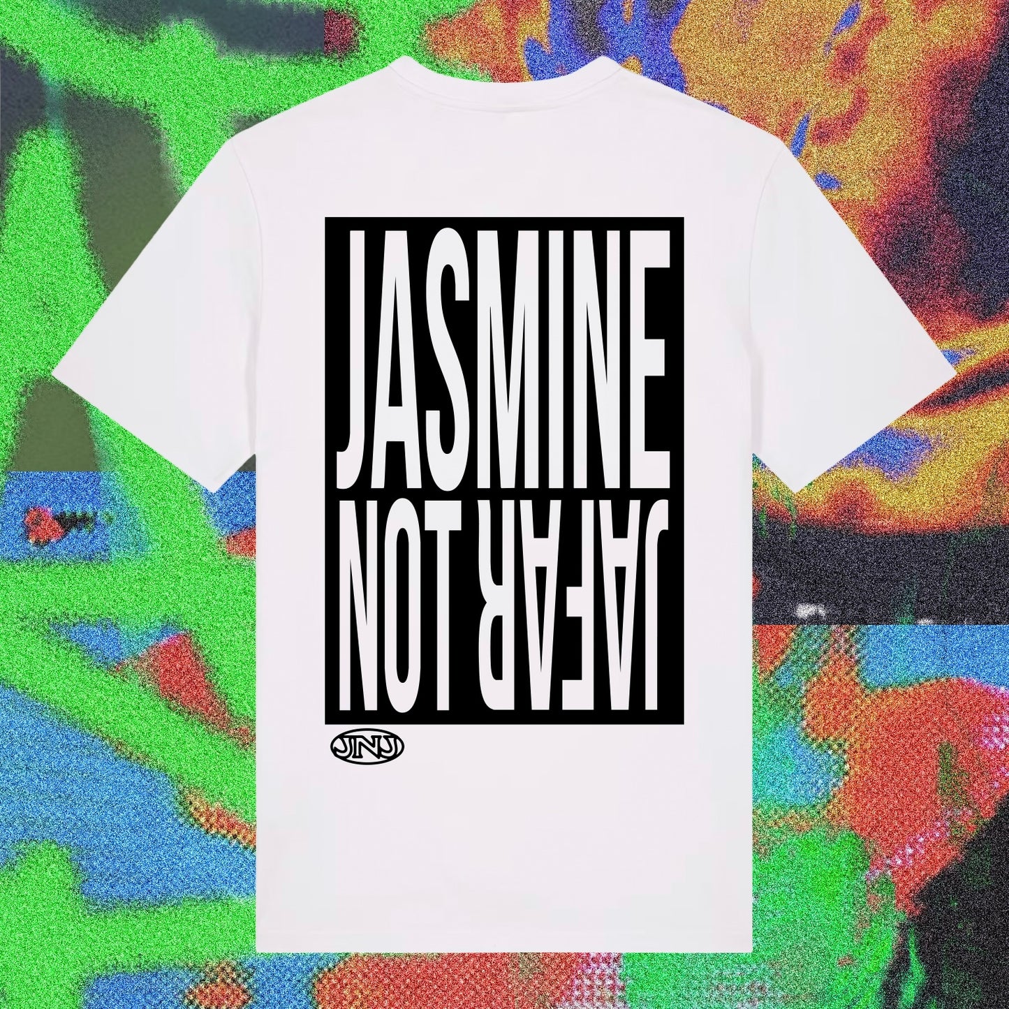 T-Shirt - Jasmine Not Jafar - Dance like nobody's watching - Noir