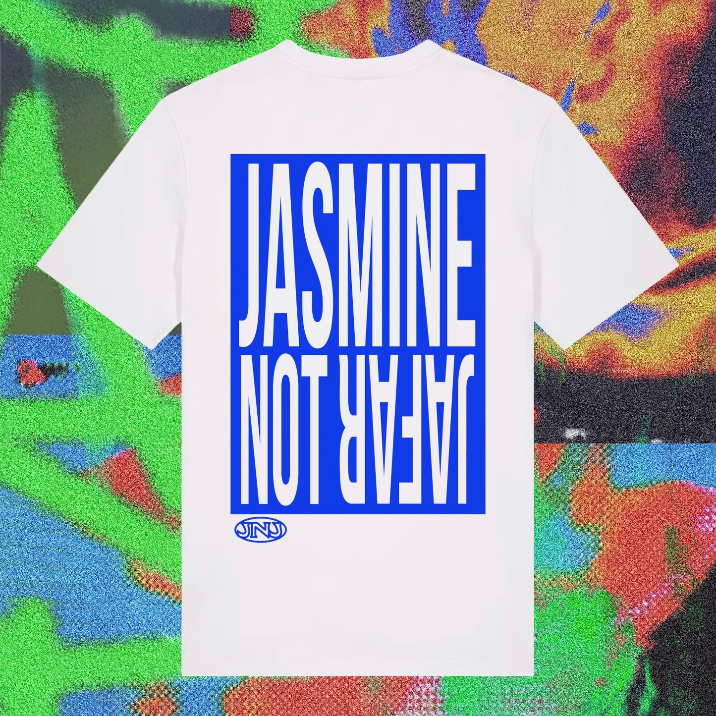 T-Shirt - Jasmine Not Jafar - Dance like nobody's watching - Bleu