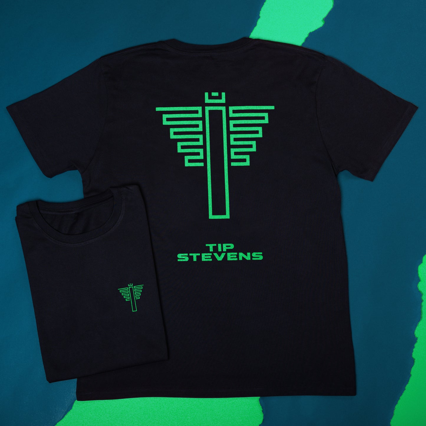 T-Shirt - Tip Stevens - Totem (Vert)