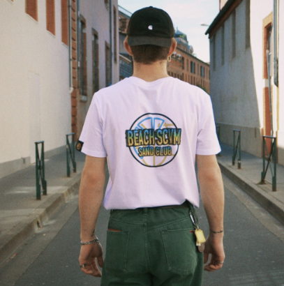 T-Shirt - Beach SCVM - Waking Up