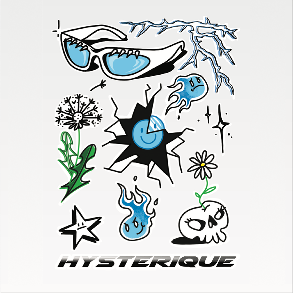 Planche Tattoo Éphémère - JeanneTo - Mauvaises Herbes