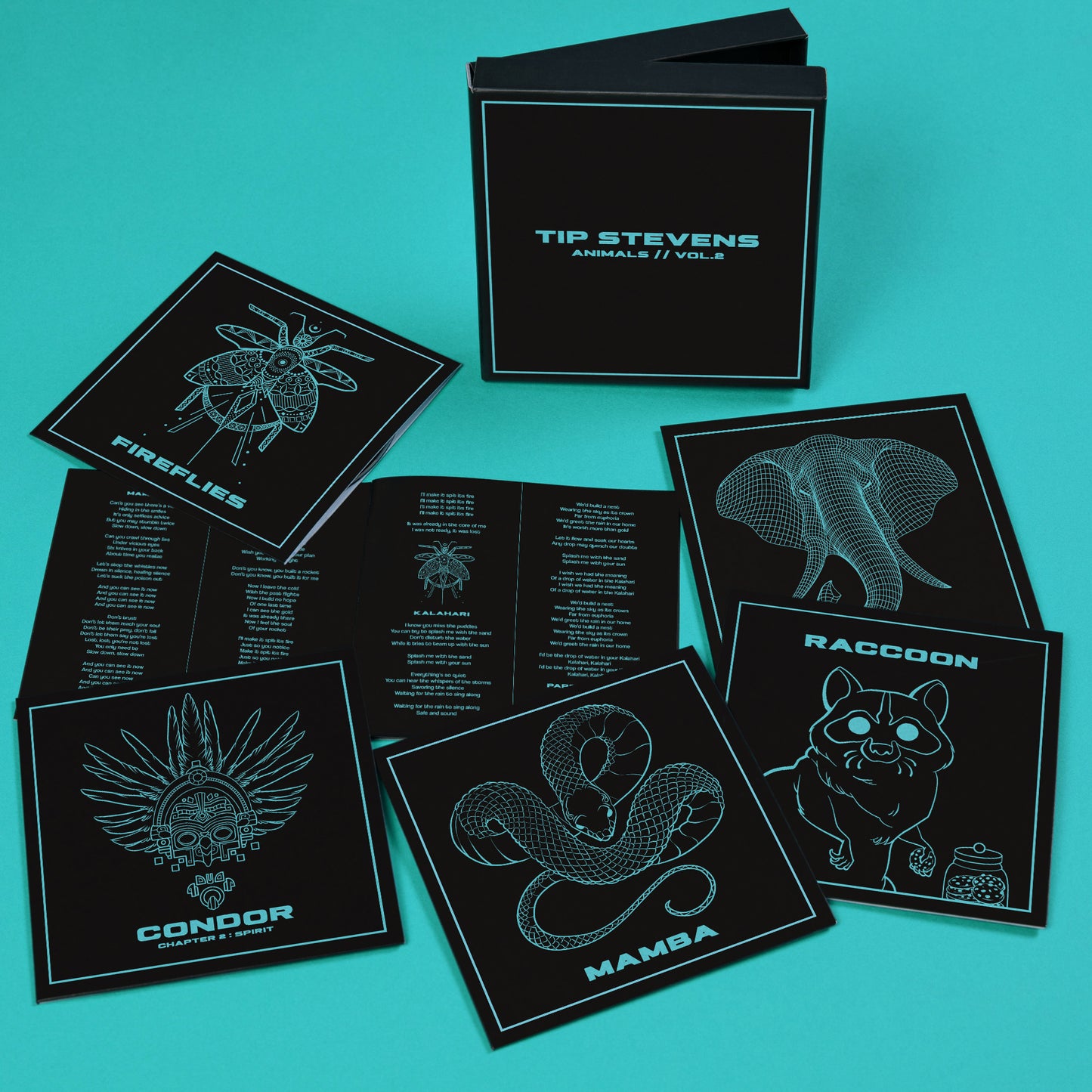 Animals Vol.2 - Coffret 5 CDs - Tip Stevens
