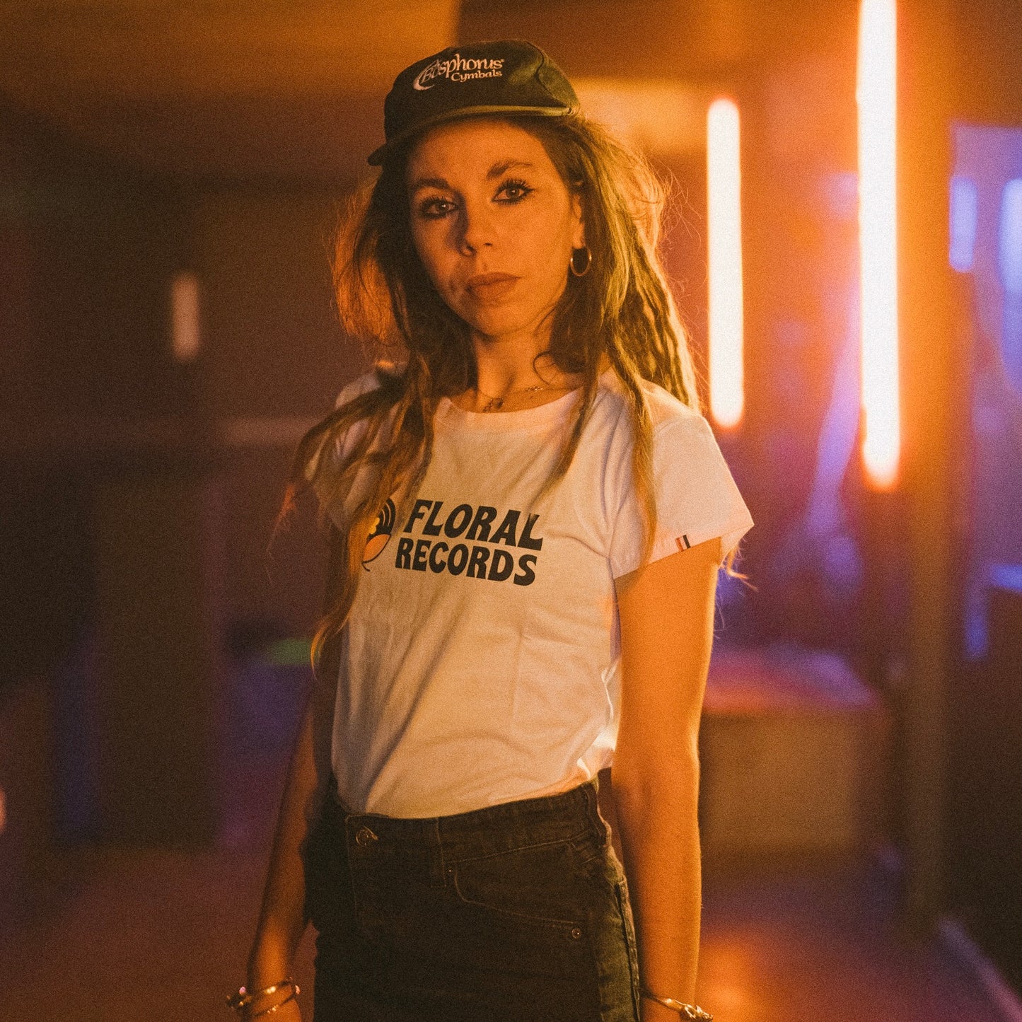 T-Shirt - Floral Records (Femme)