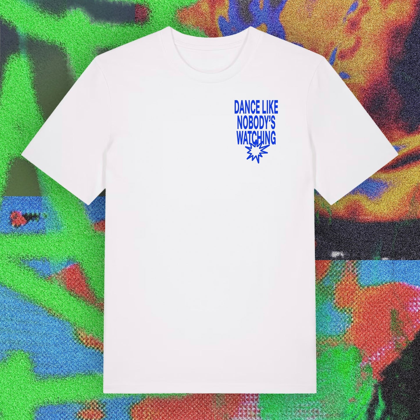 T-Shirt - Jasmine Not Jafar - Dance like nobody's watching - Bleu