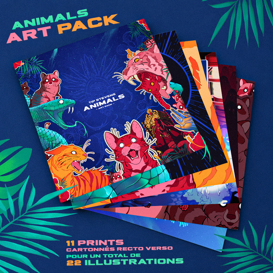 (Précommande) Art Pack - Tip Stevens