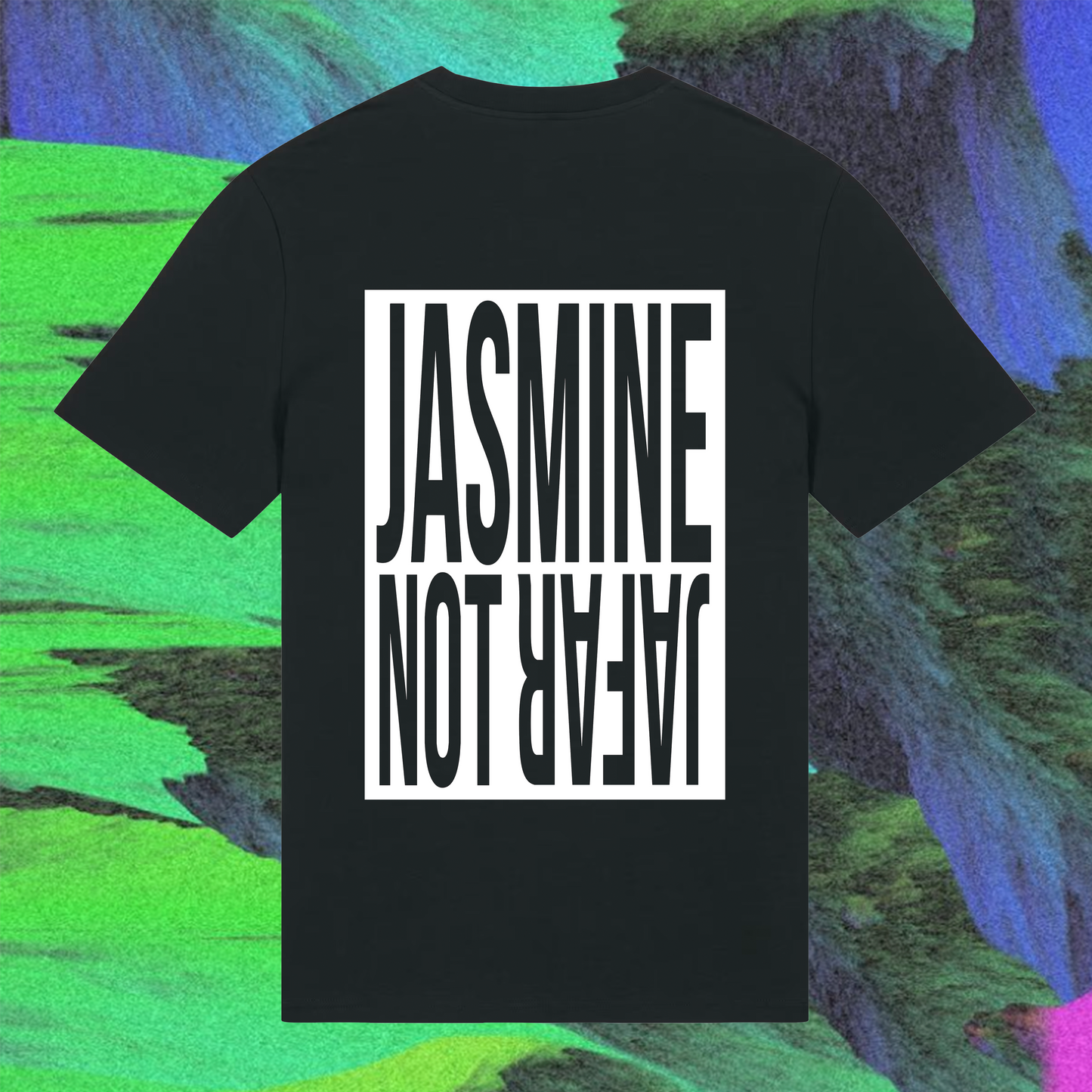 T-Shirt - Jasmine Not Jafar - Dance Like Nobody's Watching - Noir