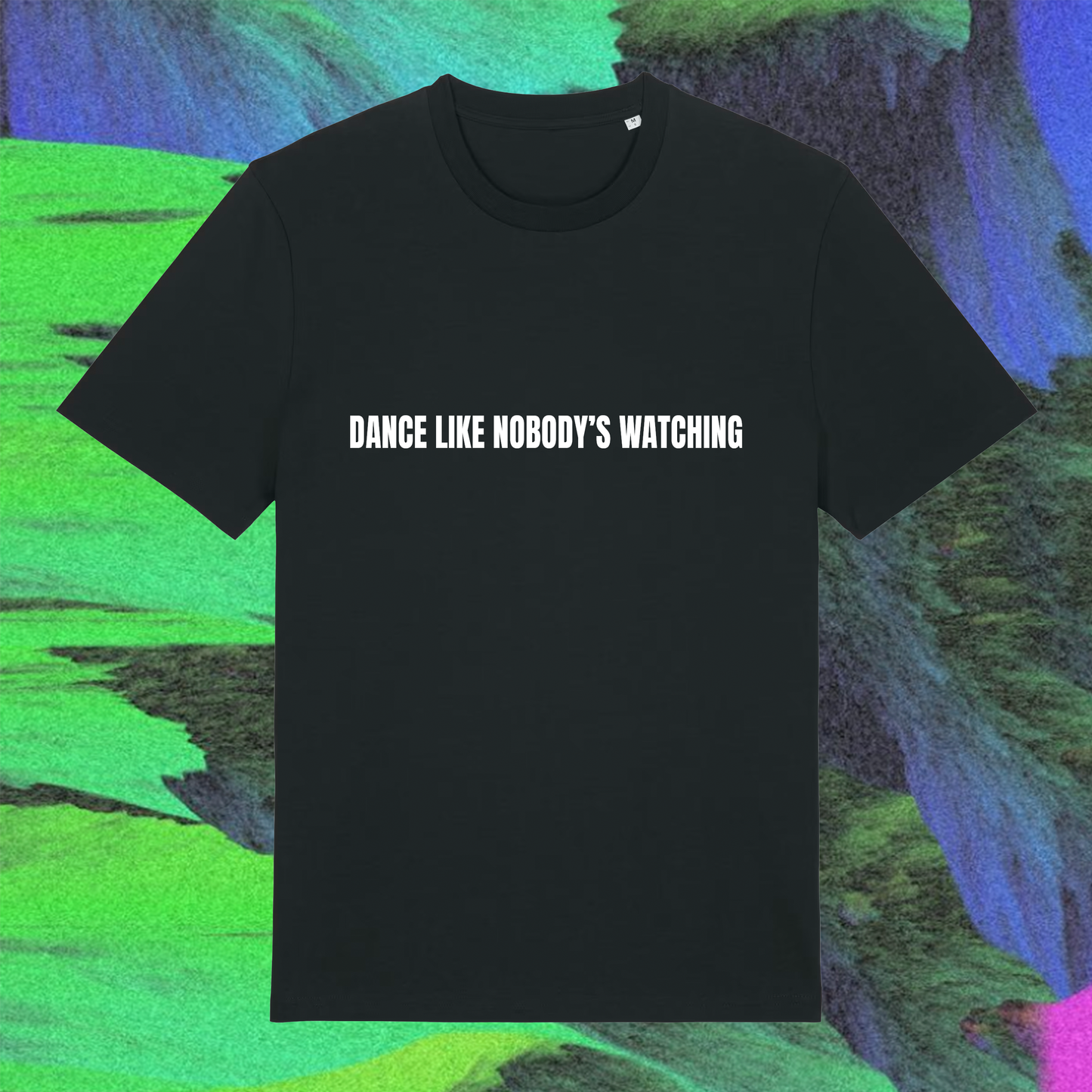T-Shirt - Jasmine Not Jafar - Dance Like Nobody's Watching - Noir