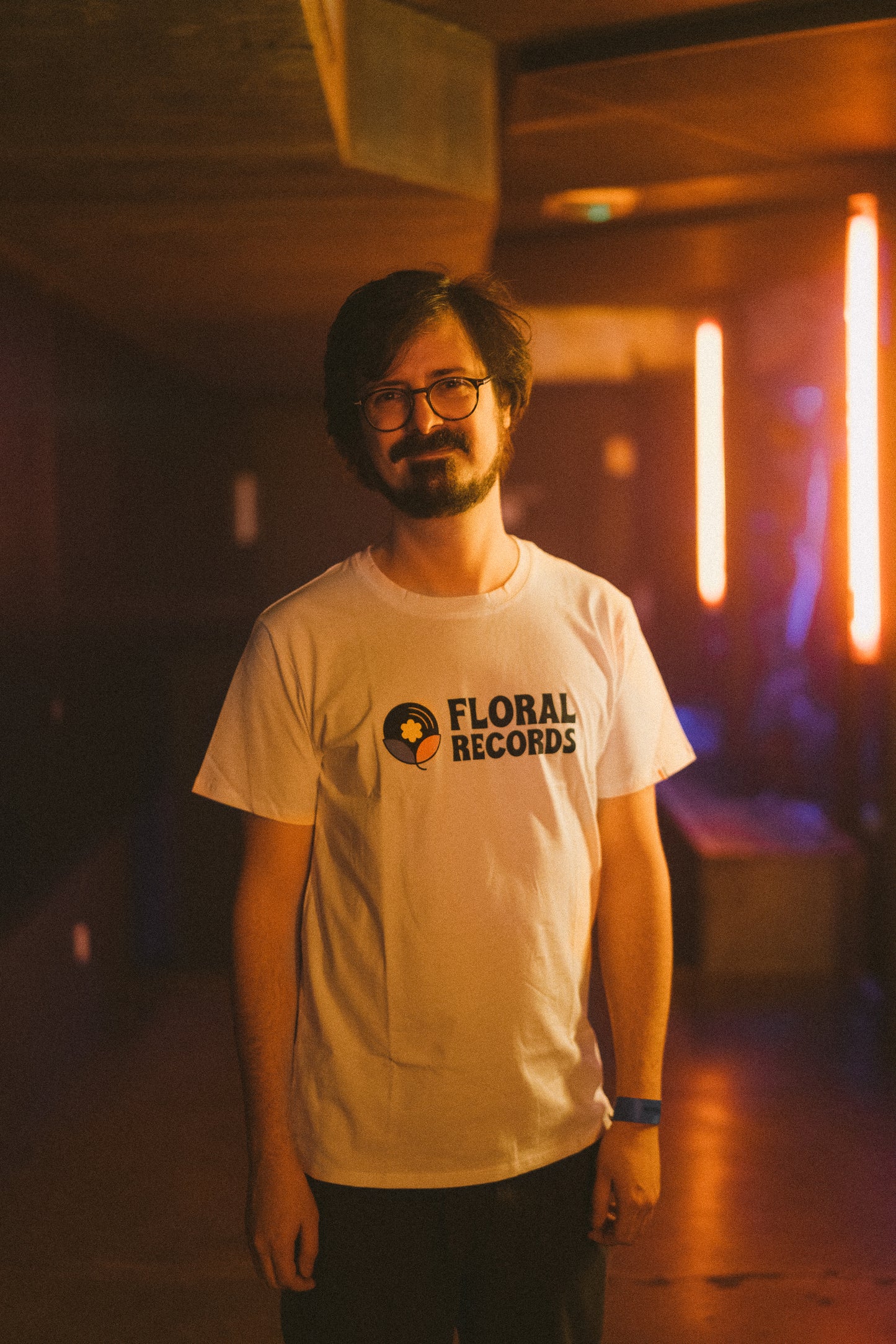 T-Shirt - Floral Records